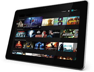 Tablet-with-Netflix